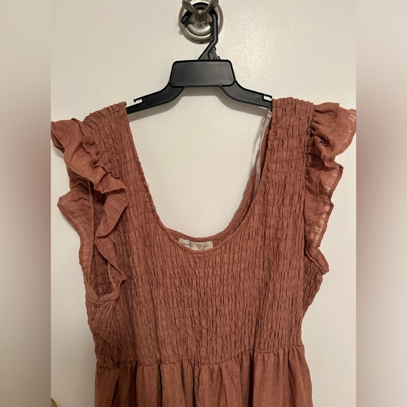Penelope Rose maxi dress in a dusty Rose size 3X - Picture 2 of 7